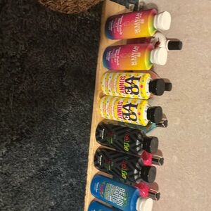 Colorful Hair Care Product Set